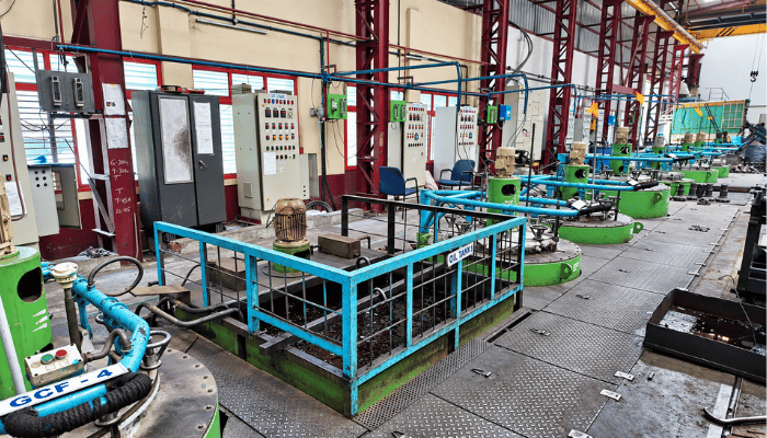 Heat-treated industrial component 10