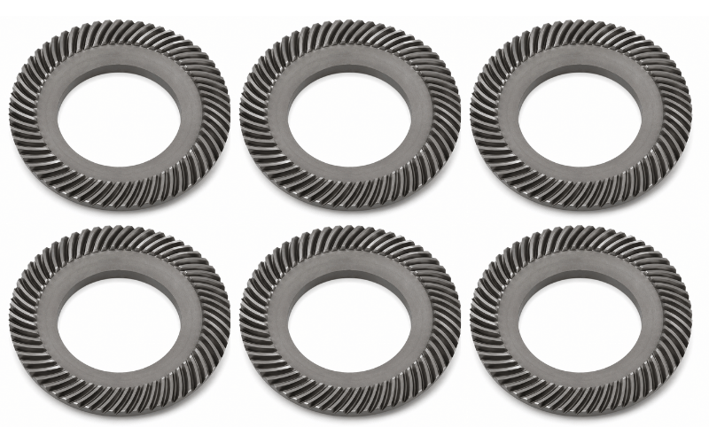 Heat-treated spiral bevel gears