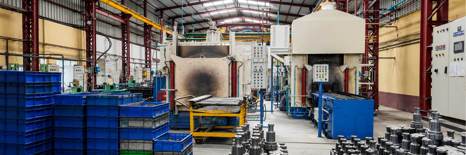 Unique Heat Treaters industrial furnace and controlled processing facility